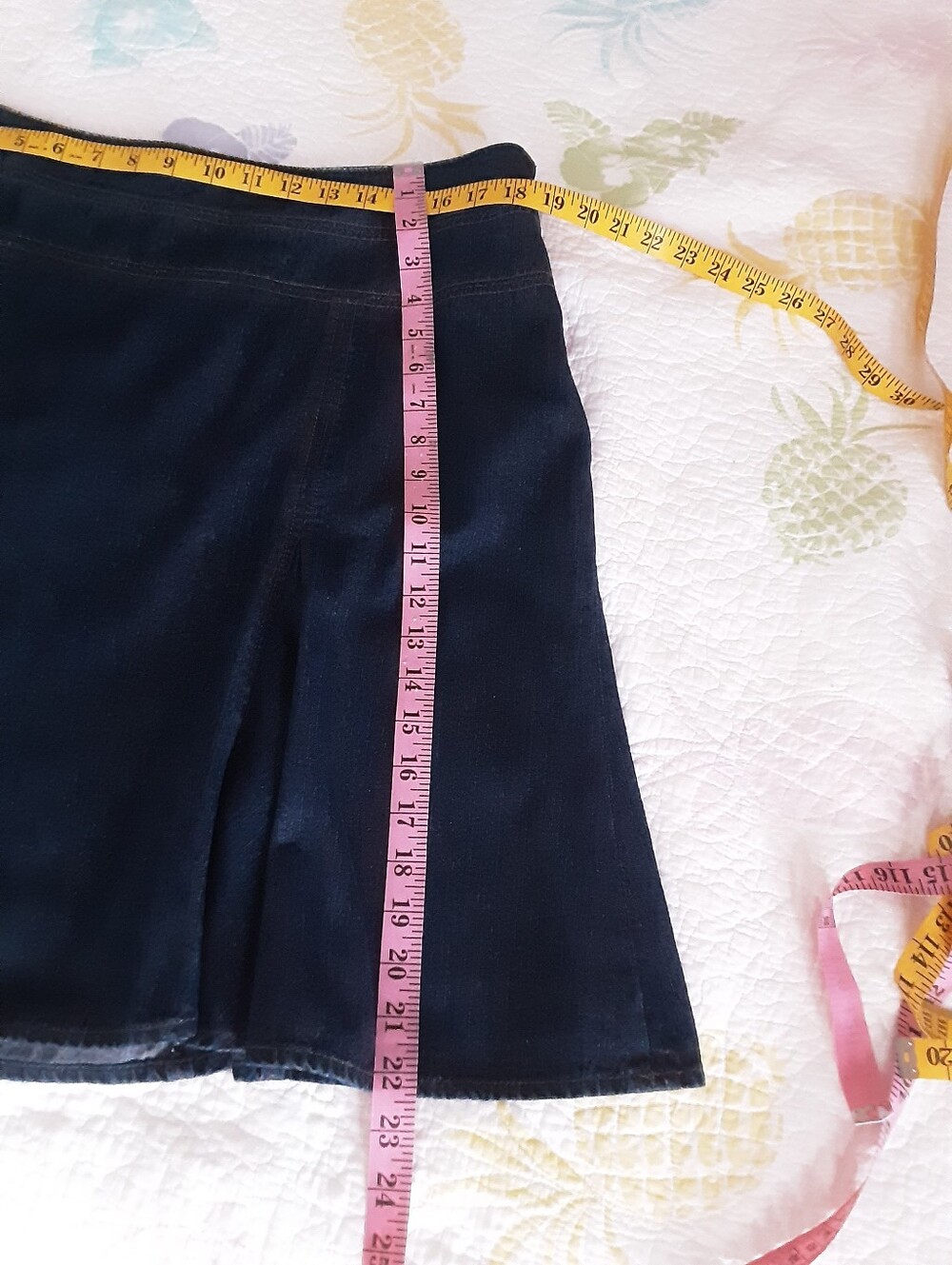 "Chaps" Denim Skirt - Picture 2 of 4